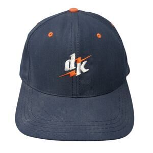 DK Dakine Snapback Hat Blue One Size Adjustable Embroidered 6 Panel Vintage USA